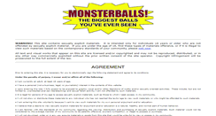 Desktop Screenshot of monsterballs.com